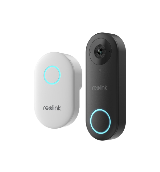 5МР WiFi Виклична панель Відеодзвінок із SD-картою Reolink Video Doorbell ( кут огляду 134) IP65