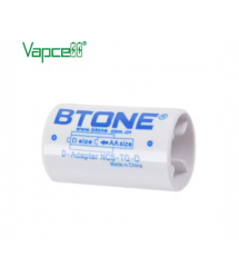 Перехідник з пальчикового акумулятора АА на D, ціна за штуку