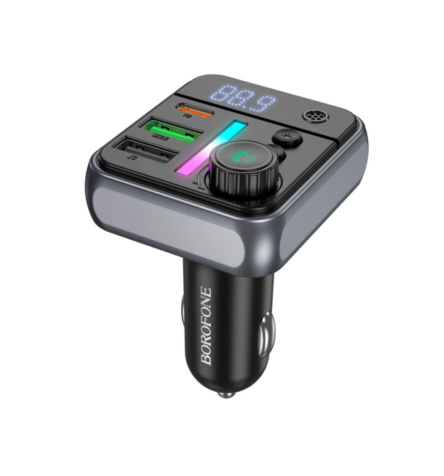 FM-модулятор Borofone BC50, Black, Box