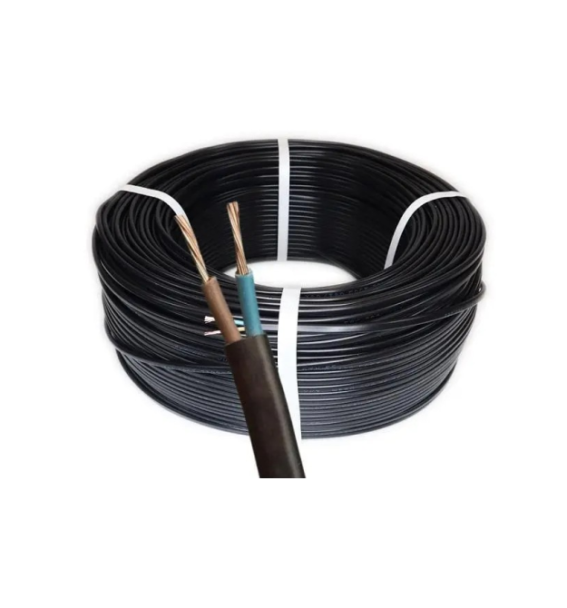 Кабель ШВВП 2х0,75 Чорний бухта 100 метрів ціна за бухту