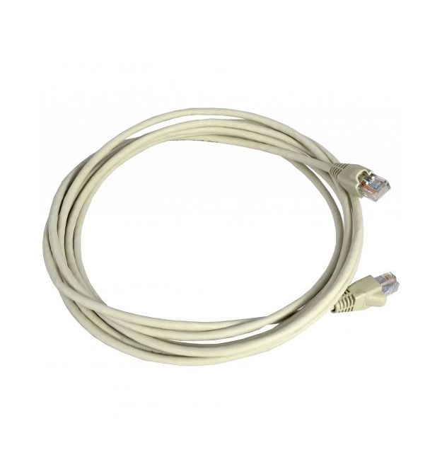 Патч-корд U-UTP FutureCom, 3м,кат.5е, LSZH, сірий, Corning.