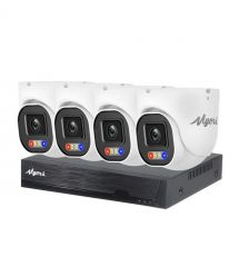 8.0 MP (4K) Набор для помещений 4CH IP KIT 8MP 4xTurret FADA