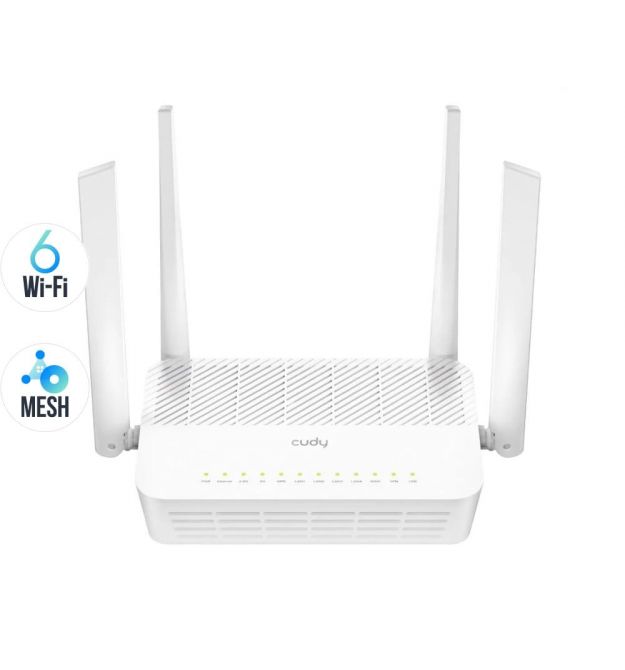 WiFi 6 Mesh-маршрутизатор 2.5G Cudy WR3000H дводіапазонний