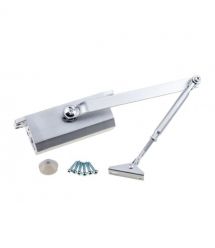 Доводчик двери от 75 до 100 кг SEVEN DC-7744 silver