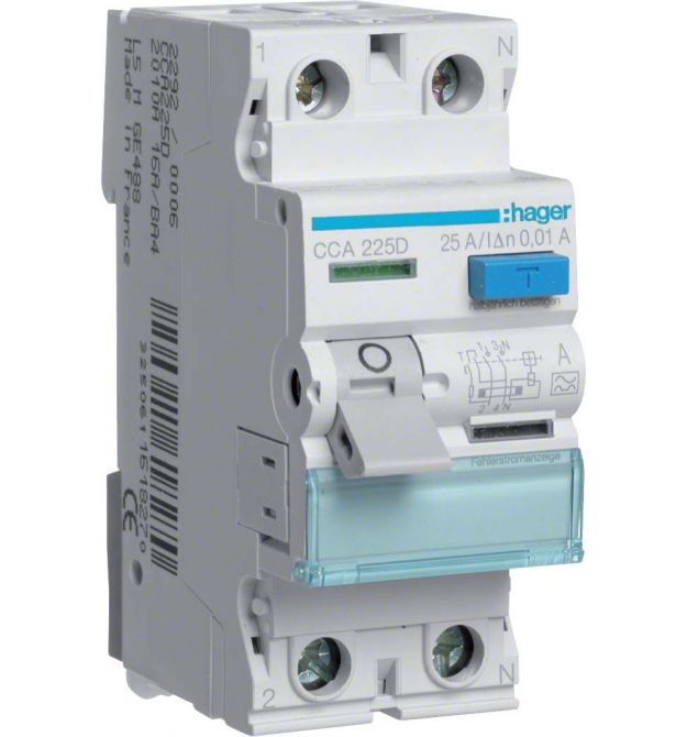 ПЗВ 2P 6kA 25A 10mA A