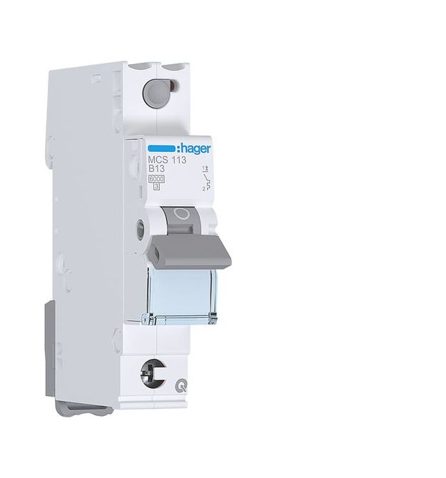 Автоматический выключатель 1P 6kA C-13A QC 1M