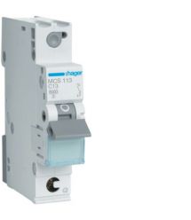 Автоматичний вимикач 1P 6kA C-13A QC 1M