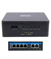 ИБП для системы видеонаблюдения Seven 6024b с РОЕ