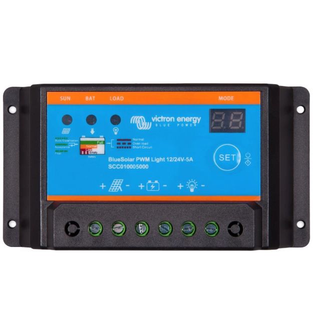 Контроллер заряда Victron Energy BlueSolar PWM-Light Charge Controller 12/24-5