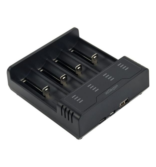 Зарядний пристрій EnerGenie BC-USB-02 для акумуляторів Ni-MH + Li-ion