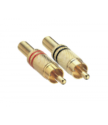 Аудіо роз'єм SKY SOUND RCA-023 (тюльпан) пара