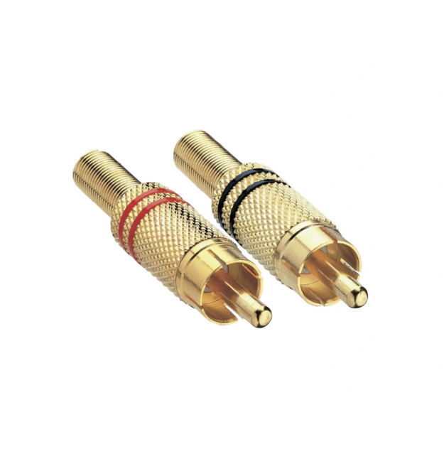 Аудіо роз'єм SKY SOUND RCA-023 (тюльпан) пара
