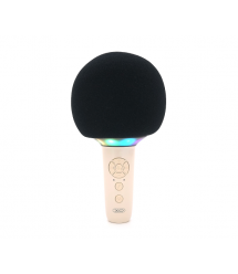 Бездротовий мікрофон XO-BE50, RGB Led, White, BOX
