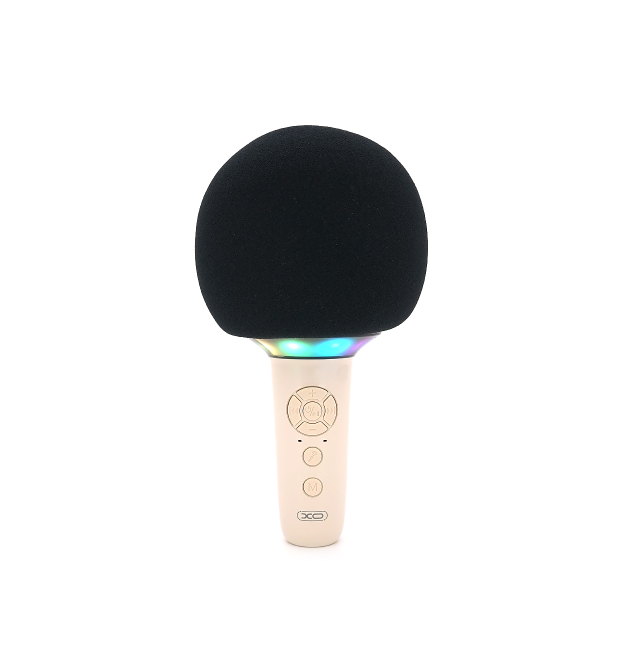 Бездротовий мікрофон XO-BE50, RGB Led, White, BOX