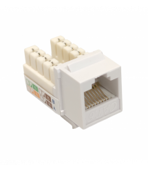 Модуль KeyStone RJ45 UTP, кат. 5e, 6, 6a, 110, Slim, W - 16.6 мм