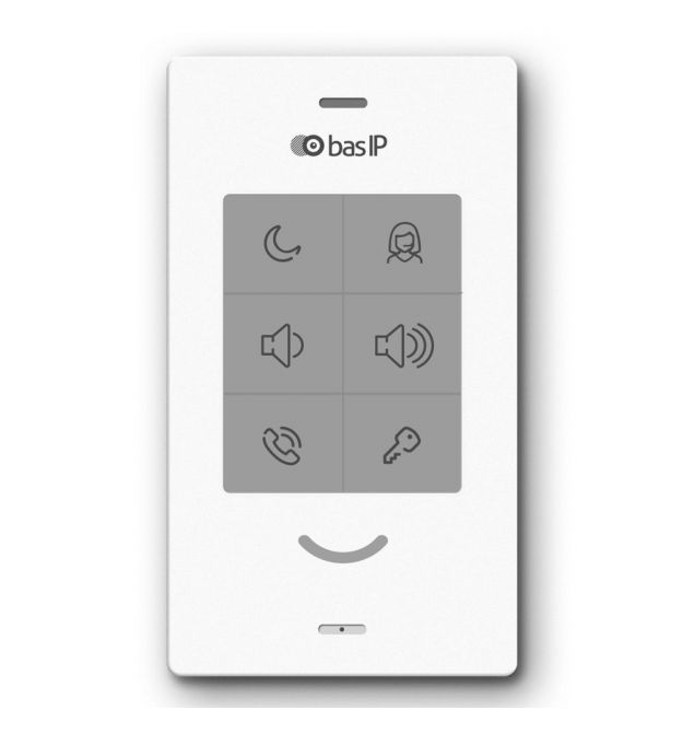IP-аудіодомофон Bas-IP SP-03 white
