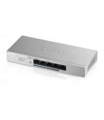 PoE-комутатор на 5 портов ZyXEL GS1200-5HP v2 (GS1200-5HPV2-EU0101F) в металевому корпусі