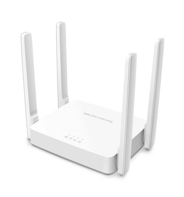 Бездротовий маршрутизатор Mercusys AC10 AC1200, 1хFE WAN, 2хFE LAN, 4 зовнішні антени 5dbi (AC10)
