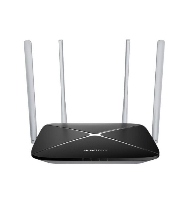 Бездротовий маршрутизатор Mercusys AC12 AC1200, 1хFE Wan, 3хFE LAN, 4 антени (AC12)