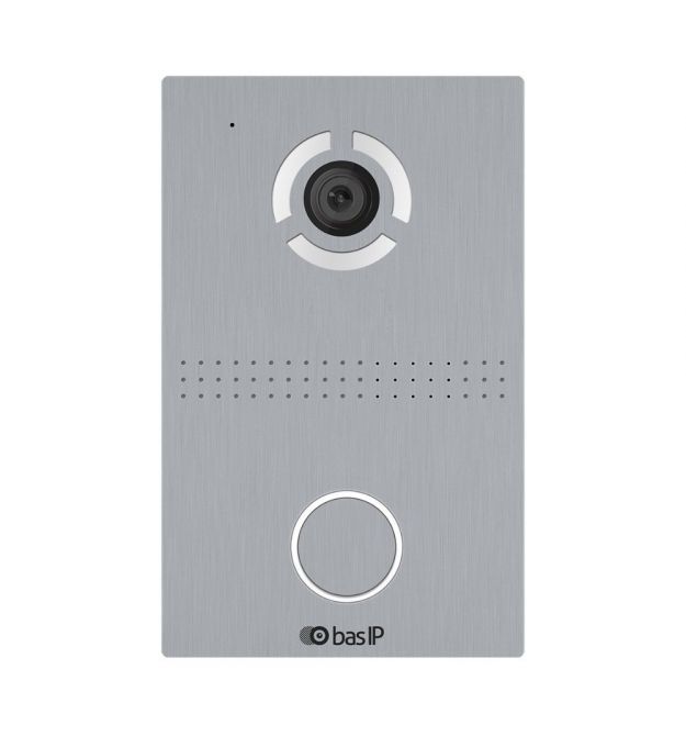 Панель виклику BAS-IP AV-03D silver для IP-домофонів