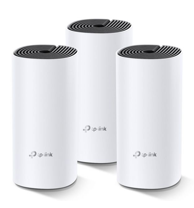 Домашня Mesh Wi-Fi система TP-LINK DECO M4 3PK AC1200 2xGE LAN/WAN MU-MIMO (DECO-M4-3-PACK)