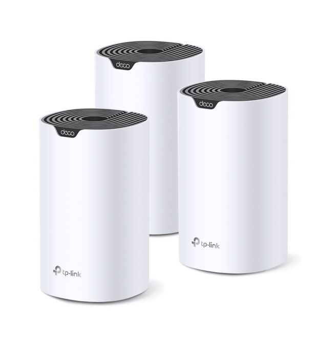 Домашня Mesh Wi-Fi система TP-LINK DECO S7 3PK AC1900 3xGE LAN/WAN MU-MIMO (DECO-S7-3-PACK)