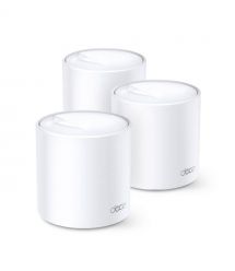 Домашня Mesh Wi-Fi система TP-LINK DECO X20 3PK AX1800 1xGE LAN 1xGE WAN MU-MIMO OFDMA (DECO-X20-3-PACK)
