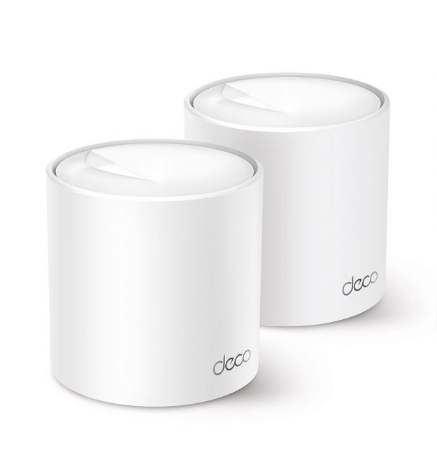 Домашня Mesh Wi-Fi система TP-LINK DECO X50 2PK AX3000 3xGE LANWAN MU-MIMO OFDMA (DECO-X50-2-PACK)