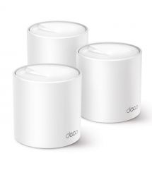 Домашня Mesh Wi-Fi система TP-LINK DECO X50 3PK AX3000 3xGE LANWAN MU-MIMO OFDMA (DECO-X50-3-PACK)