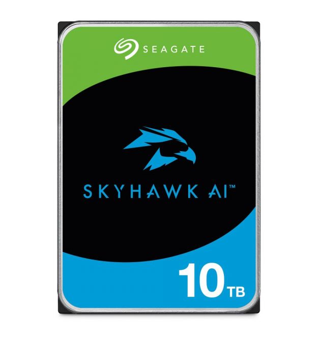 Жорсткий диск 10TB Seagate SkyHawk AI ST10000VE001 для відеоспостереження