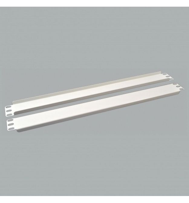 Заглушка CMS UA-BP1U-Gr 1U для серверної шафи сіра