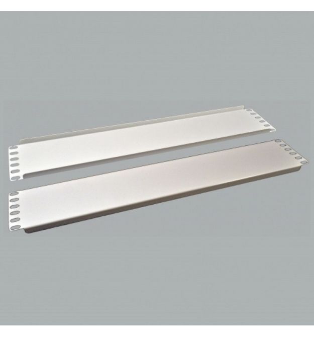 Заглушка CMS UA-BP2U-Gr 2U для серверної шафи сіра