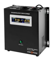 Джерело безперебійного живлення Logicpower LPY-W-PSW-1500VA+ (1050W лінійно-інтерактивне з правильною синусоїдою