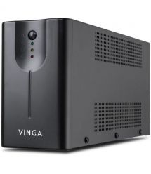 Джерело безперебійного живлення Vinga VPE-600MU 600ВА / 360 Вт з LED-індикацією з USB у металевому корпусі