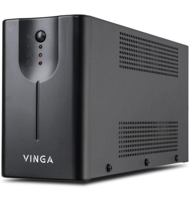Джерело безперебійного живлення Vinga VPE-800MU 800ВА / 480 Вт з LED-індикацією з USB у металевому корпусі Джерело безперебійного живлення Vinga VPE-800MU 800ВА / 480 Вт з LED-індикацією з USB у металевому корпусі