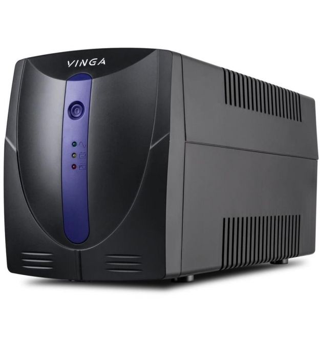 Джерело безперебійного живлення Vinga VPE-800PU 800ВА / 480 Вт з LED-індикацією з USB у пластиковому корпусі Джерело безперебійного живлення Vinga VPE-800PU 800ВА / 480 Вт з LED-індикацією з USB у пластиковому корпусі