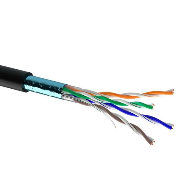 Кабель звита пара Одескабель OK-Net КППЕ-ВП (100) FTP кат.5е, 4х2х0.51 (FTP мідь зовнішній) (1 метр)