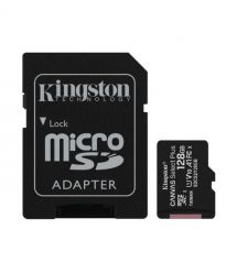 Карта пам'яті microSDXC Kingston 128GB Canvas Select Plus Class 10 UHS-I + SD-адаптер (SDCS2/128GB)