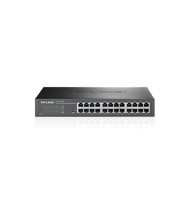 Комутатор TP-LINK TL-SG1024DE 24xGE EasySmart 13" 1U