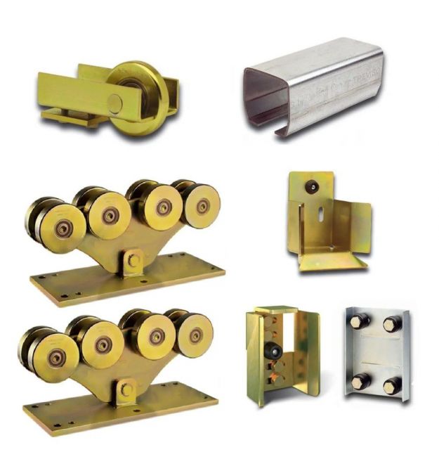 Комплект фурнітури для відкатних воріт вагою до 1200 кг і шириною проїзду до 16 м Rolling Center Magnum