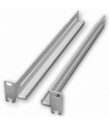 Лапи подовжені для полиці CMS UA-SH4-XLG 19" 4 точки кріплення, комплект 2 шт., сірі