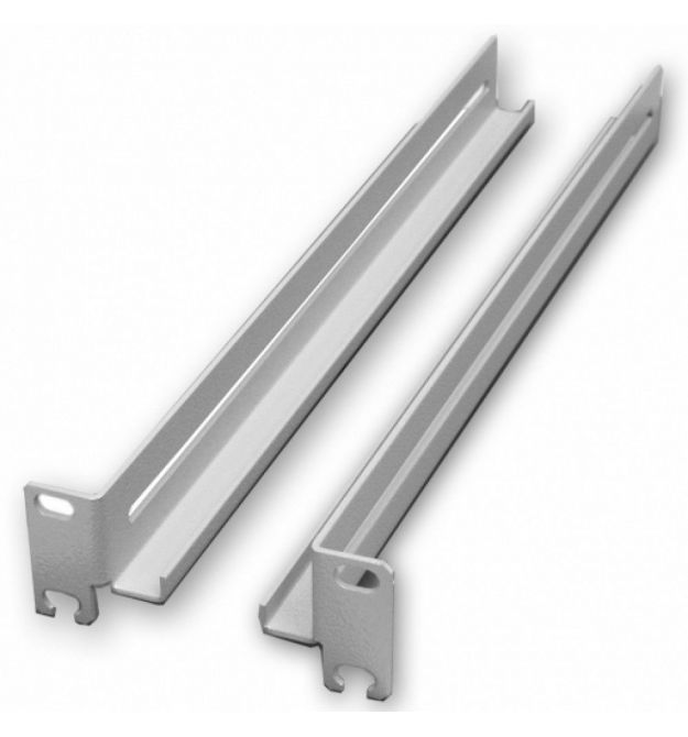 Лапи подовжені для полиці CMS UA-SH4-XLG 19" 4 точки кріплення, комплект 2 шт., сірі