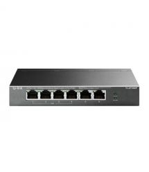 PoE-комутатор TP-Link TL-SF1006P 6-портовий з 4 PoE+ портами некерований