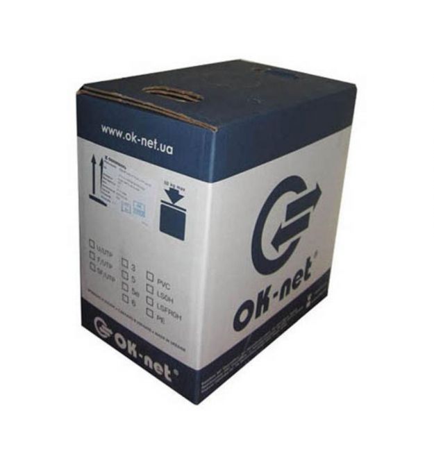 Патч-кабель Одескабель OK-Net КГПВ-ВП (100) 4*2*0,48 (U/UTP-cat.5E-SL patch AWG26)