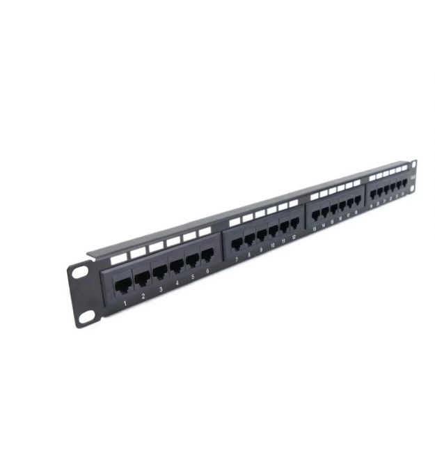 Патч-панель Hypernet 24 порти UTP 1U кат. 6е PP-KUTP6-24-NM