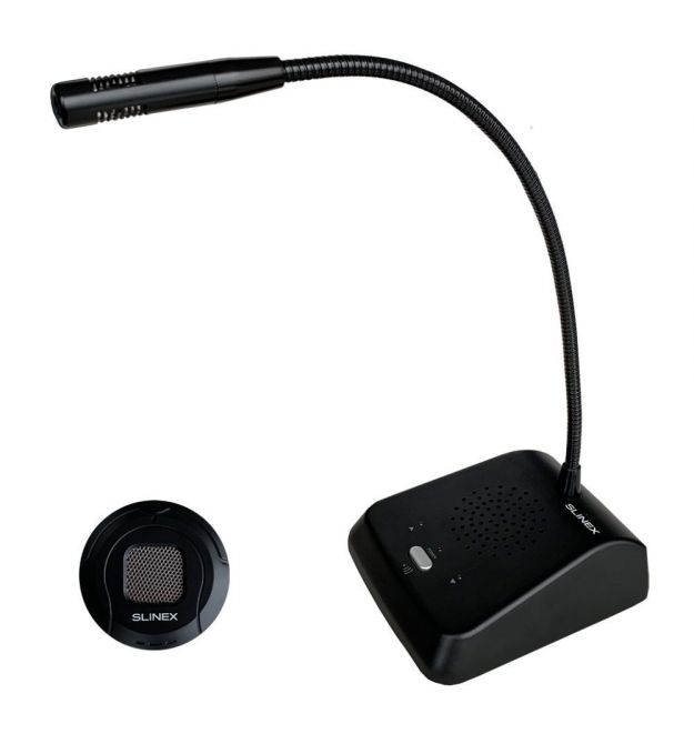 Переговорний пристрій клієнт-касир Slinex AM-40