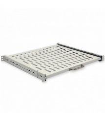 Полиця висувна 19" CMS UA-SHSL-400G 1U 400 мм, сіра