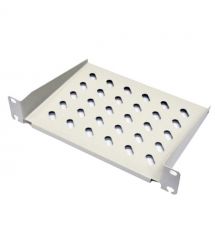 Полиця консольна CMS UA-SHC160g 10" 1U 160 мм сіра