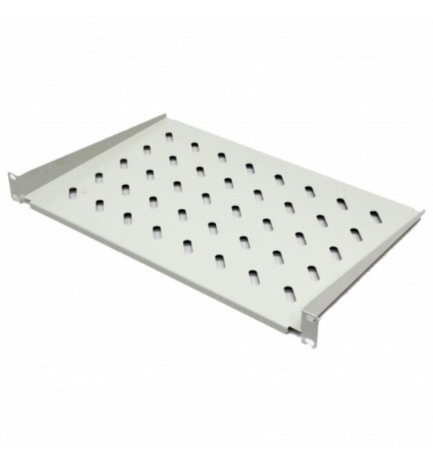 Полиця консольна CMS UA-SHC200G 19" 1U 200 мм сіра