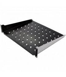 Полиця консольна CMS UA-SHC450B 19" 2U 450 мм чорна